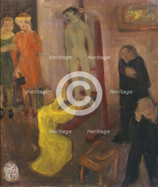 The painter's suicide, 1937.