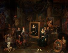 The Painters Workshop, c1705. Creator: Gerard Thomas