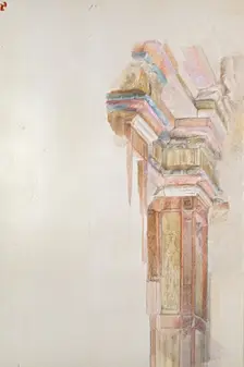 The Palazzo Gambacorti, Pisa, 27 - 30 April 1872. Artist: John Ruskin