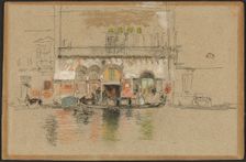 The Palace; white and pink, 1879/1880. Creator: James Abbott McNeill Whistler