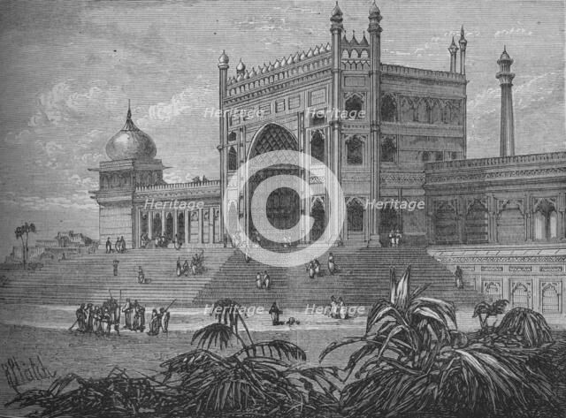 'The Palace at Delhi', c1880. Artist: Unknown.