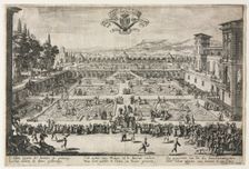 The Palace Gardens at Nancy, 1625. Creator: Jacques Callot (French, 1592-1635)