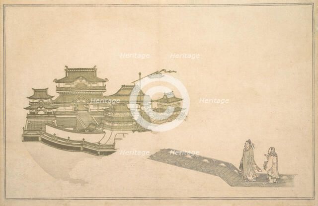 The Palace in the Moon, 8th month, 1789. Creator: Kitagawa Utamaro.