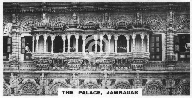 The palace, Jamnagar, India, c1925. Artist: Unknown