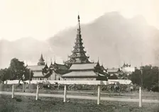 The Palace, Mandalay 1900. Creator: Unknown