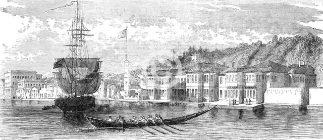 'The Palace of the Duke of Cambridge on the Bosphorus', 1854. Creator: Unknown.