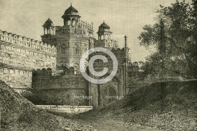 'The Palace of the Mogul Emperors, Delhi', 1890.   Creator: Unknown.