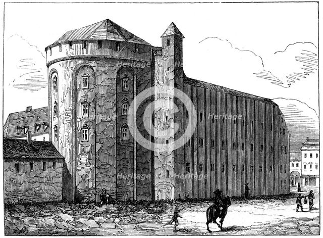 The Palace of Trêves, France, c17th century (1849). Artist: Unknown