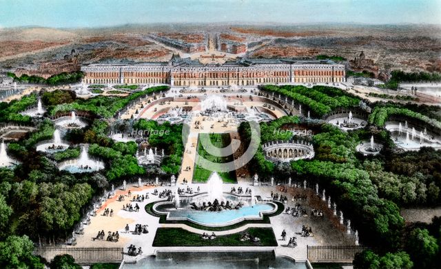 The Palace of Versailles, Paris, France, early 20th century. Artist: Unknown