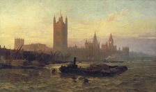 The Palace of Westminster 1892. Artist: George Vicat Cole