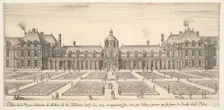 The palace of Catherine de Medici, called the Tuilleries, from Various views of remark..., 1649-51. Creator: Stefano della Bella