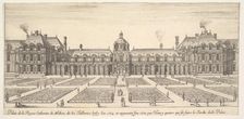 The palace of Catherine de Medici, called the Tuilleries, from Various views of remark..., 1649-51. Creator: Stefano della Bella