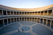 The Palace of Charles V, Alhambra, Granada, Spain, 2007. Creator: Samuel Magal