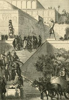 The Palace of Kouyunjik, Restored. (After Layard) 1890. Creator: Unknown