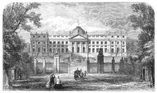 The Palace of Laeken, Brussels, the residence of the late King Leopold, 1865. Creator: Unknown