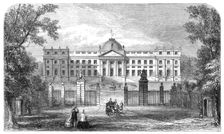 The Palace of Laeken, Brussels, the residence of the late King Leopold, 1865. Creator: Unknown