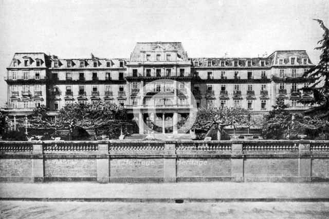 The Palace of Nations, Geneva, Switzerland, 1926. Artist: Unknown