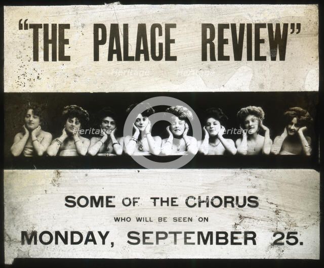 'The Palace Review', late 19th or early 20th century. Artist: Unknown