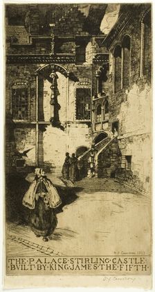 The Palace, Stirling Castle, 1893. Creator: David Young Cameron