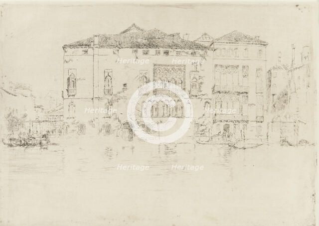 The Palaces, 1879-1880. Creator: James Abbott McNeill Whistler.