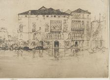 The Palaces, 1879-1880. Creator: James Abbott McNeill Whistler