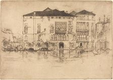 The Palaces, 1880. Creator: James Abbott McNeill Whistler