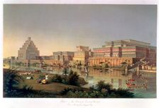 The Palaces of Nimrud Restored 1853. Creator: Unknown