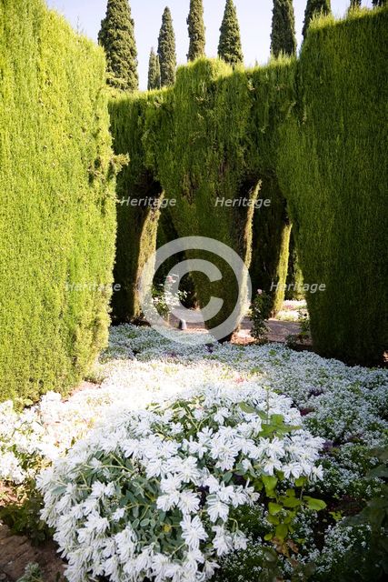 The Palacio de Generalife, Alhambra, Granada, Spain, 2007. Creator: Samuel Magal.