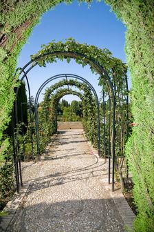 The Palacio de Generalife, Alhambra, Granada, Spain, 2007. Creator: Samuel Magal
