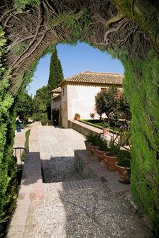 The Palacio de Generalife, Alhambra, Granada, Spain, 2007. Creator: Samuel Magal