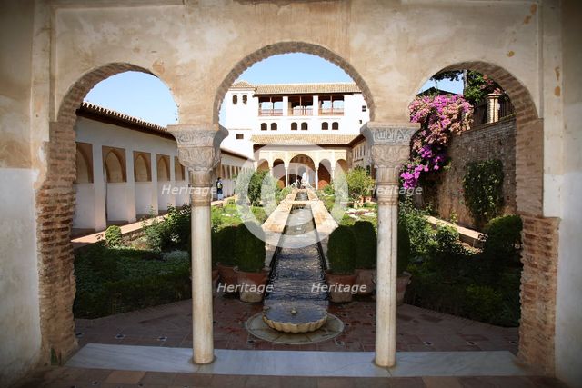 The Palacio de Generalife, Alhambra, Granada, Spain, 2007. Creator: Samuel Magal.