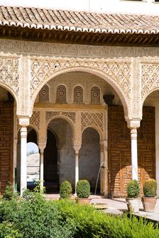 The Palacio de Generalife, Alhambra, Granada, Spain, 2007. Creator: Samuel Magal