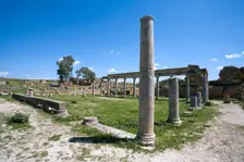 The Palaestra of the Petronii, Thuburbo Majus, Tunisia. Creator: Samuel Magal
