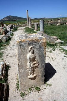 The Palaestra of Petronii, Thuburbo Majus, Tunisia. Creator: Samuel Magal