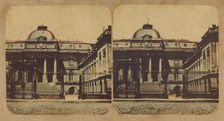 The Palais de Justice, Paris., 1860s. Creator: New York Stereoscopic Company