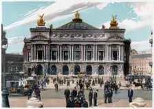 The Palais Garnier, Paris, c1900