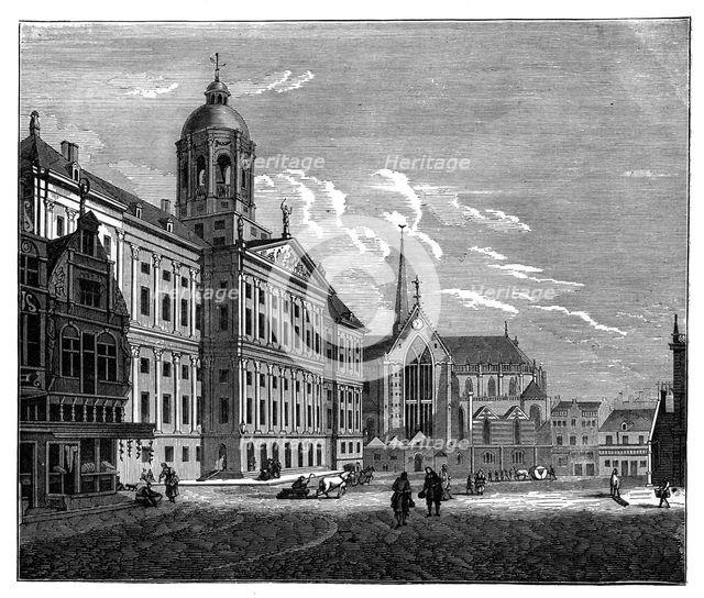 The Palais Royal, Amsterdam, c1890. Artist: Unknown