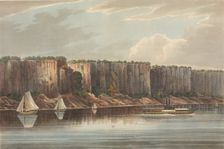 The Palisades (No. 19 of The Hudson River Portfolio), 1823-24. Creator: John Hill