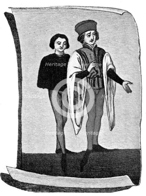 The paltock, 14th century, (1910). Artist: Unknown