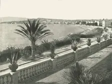 The panorama of La Croisette, Cannes, France, 1895. Creator: Unknown