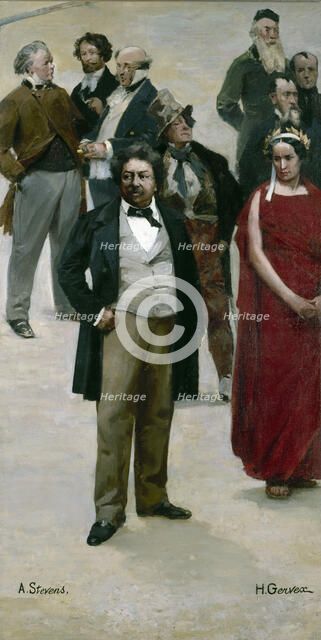 The Panorama of the Century, 1889. Creators: Henri Gervex, Alfred Stevens.