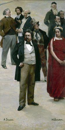 The Panorama of the Century, 1889. Creators: Henri Gervex, Alfred Stevens