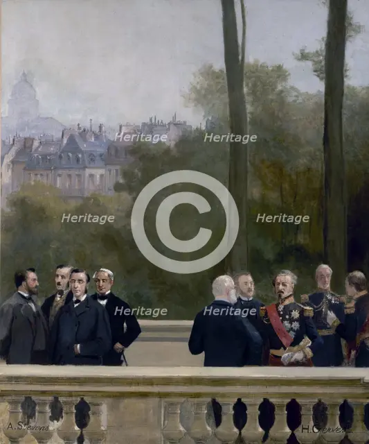 The Panorama of the Century, 1889. Creators: Henri Gervex, Alfred Stevens.