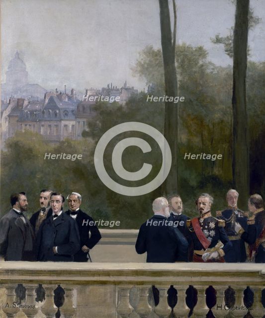 The Panorama of the Century, 1889. Creators: Henri Gervex, Alfred Stevens.