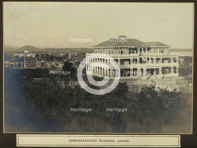 The Panama Canal Zone administration building, Ancon, Panama, c1910. Creator: Unknown.