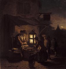 The Pancake Maker, between 1654 and 1664. Creator: Egbert van der Poel