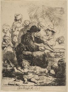 The Pancake Woman, 1635. Creator: Rembrandt Harmensz van Rijn