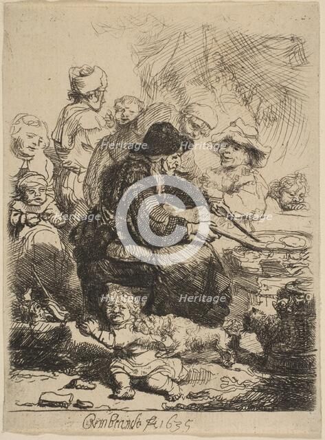 The Pancake Woman, 1635. Creator: Rembrandt Harmensz van Rijn.