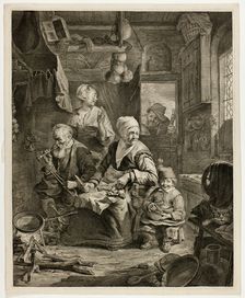The Pancake Woman, c. 1650. Creator: Cornelis de Visscher