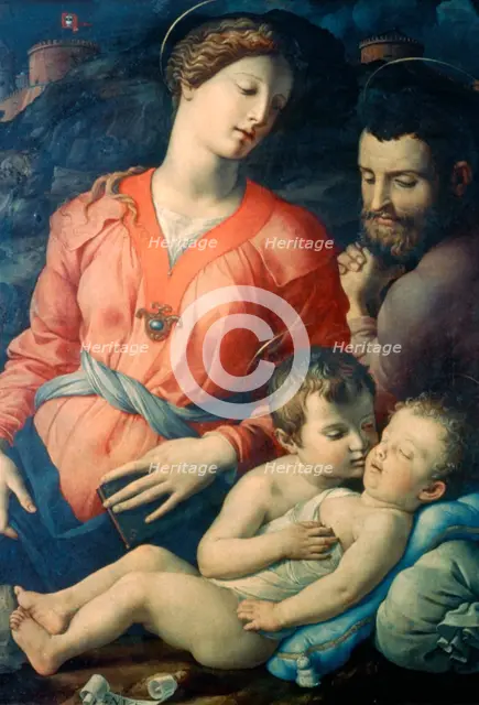 'The Panciatichi Holy Family', 1530-1532. Artist: Agnolo Bronzino